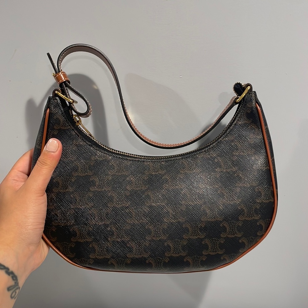 Celine Ava Triomphe Shoulder Bag